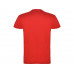 Футболка "Beagle" мужская, красный с нанесением логотипа компании