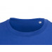 Футболка HD короткий рукав компакт пенье, классический синий с нанесением логотипа компании
