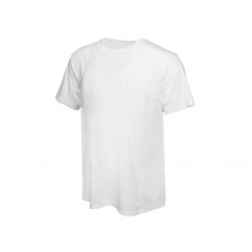Мужская спортивная футболка Turin из комбинируемых материалов, белый с нанесением логотипа компании