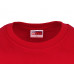 Футболка Club мужская, без боковых швов, красный с нанесением логотипа компании