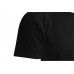 Футболка HD Fit короткий рукав с эластаном, мужская, чёрный с нанесением логотипа компании