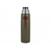 Термос из нерж. стали тм THERMOS FBB-1000AG 1L, зеленый с нанесением логотипа компании