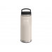 Термос из нерж. стали тм THERMOS IS-212 SN 1.2L, бежевый с нанесением логотипа компании