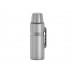 Термос из нерж. стали тм THERMOS SK2020 MS King 2.0L, серебристый с нанесением логотипа компании
