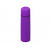 Термос «Ямал Soft Touch» 500мл, фиолетовый с нанесением логотипа компании