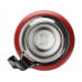 Вакуумный термос "Story" c покрытием powder, тубус, красный с нанесением логотипа компании