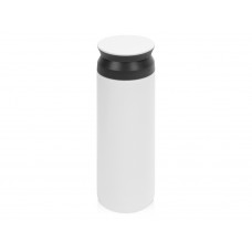 Вакуумный термос "Powder" 500 мл, белый с нанесением логотипа компании