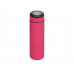 Термос «Confident» с покрытием soft-touch 420мл, розовый с нанесением логотипа компании