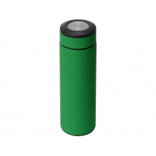 Термос «Confident» с покрытием soft-touch 420мл, зеленый (P)