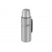 Термос из нерж. стали тм THERMOS SK2020 MS King 2.0L, серебристый с нанесением логотипа компании