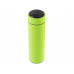 Термос FAMILY MARK LED, soft touch (Светло-зелёный) с нанесением логотипа компании Термос FAMILY MARK LED, soft touch (Светло-зелёный) с нанесением логотипа компании
