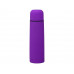 Термос «Ямал Soft Touch» 500мл, фиолетовый с нанесением логотипа компании