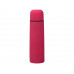 Термос «Ямал Soft Touch» 500мл, розовый с нанесением логотипа компании