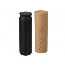 Вакуумный термос "Powder" 500 мл, тубус, черный Вакуумный термос "Powder" 500 мл, тубус, черный