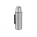 Термос из нерж. стали тм THERMOS SK2020 MS King 2.0L, серебристый с нанесением логотипа компании
