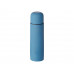 Термос «Ямал Soft Touch» 500мл, голубой с нанесением логотипа компании