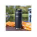 Термос из нерж. стали тм THERMOS IS-212 GT 1.2L, темно-серый с нанесением логотипа компании