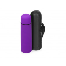Термос «Ямал Soft Touch» 500мл, фиолетовый (P) с нанесением логотипа компании