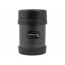 Термос из нерж. стали для еды тм ThermoCafe HAMJNL-350FJ Hammertone Coating, 0.35L, серый