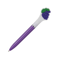 Ручка шариковая " Виноград", фиолетовый