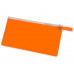 Пенал "Веста", оранжевый с нанесением логотипа компании