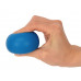 Мячик-антистресс «Малевич», голубой с нанесением логотипа компании