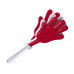 Хлопалка High-Five, красный с нанесением логотипа компании
