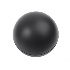 Мячик-антистресс «Малевич», черный с нанесением логотипа компании