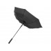 Зонт-трость автоматический Riverside 23", черный с нанесением логотипа компании
