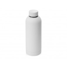 Вакуумная термобутылка "Cask" Waterline, soft touch, 500 мл, тубус, белый