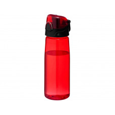Бутылка спортивная "Capri", красный с нанесением логотипа компании