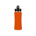 Бутылка спортивная "Коста-Рика" 600мл, оранжевый (P) с нанесением логотипа компании