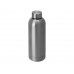 Вакуумная термобутылка "Cask" Waterline, 500 мл, тубус, серебристый глянцевый с нанесением логотипа компании