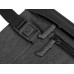Сумка на пояс District, темно-серый с нанесением логотипа компании