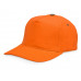Бейсболка "New York" 5-ти панельная, оранжевый с нанесением логотипа компании