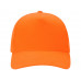 Бейсболка "Florida" 5-ти панельная, оранжевый с нанесением логотипа компании
