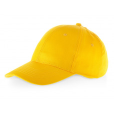 Бейсболка "Detroit" 6-ти панельная, желтый с нанесением логотипа компании