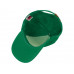 Бейсболка "Florida" 5-ти панельная, зеленый с нанесением логотипа компании