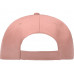 Бейсболка "Poly" 5-ти панельная 120гр, лососевый с нанесением логотипа компании Бейсболка "Poly" 5-ти панельная 120гр, лососевый с нанесением логотипа компании