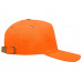 Бейсболка "New York" 5-ти панельная, оранжевый с нанесением логотипа компании