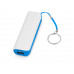 Портативное зарядное устройство (power bank) Basis, 2000 mAh, белый/светло-голубой с нанесением логотипа компании Портативное зарядное устройство (power bank) Basis, 2000 mAh, белый/светло-голубой с нанесением логотипа компании