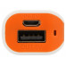 Портативное зарядное устройство (power bank) Basis, 2000 mAh, оранжевый с нанесением логотипа компании