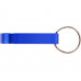 Брелок-открывалка «Tao», синий с нанесением логотипа компании