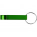 Брелок-открывалка «Tao», зеленый с нанесением логотипа компании