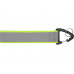 Светоотражающий брелок Reflector, серебристый/зеленый с нанесением логотипа компании