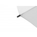 Зонт-трость "Concord", полуавтомат, белый с нанесением логотипа компании