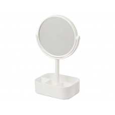 Косметическое зеркало Laverne, белый с нанесением логотипа компании