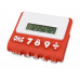 Калькулятор "Splitz", красный с нанесением логотипа компании