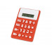 Калькулятор "Splitz", красный с нанесением логотипа компании