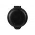 Вакуумная термокружка Waterline c кнопкой «Guard», 400 мл, черный с нанесением логотипа компании